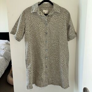 Universal Thread Button Up Dress